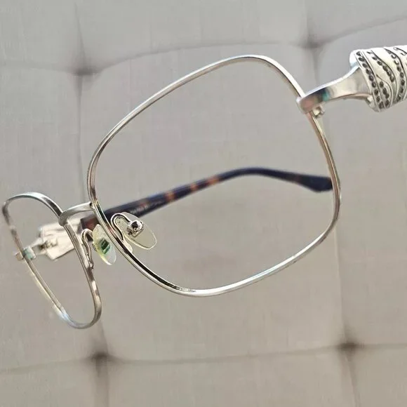 Dana Buchman Women Eyeglasses Frame MIRAMAR Glasses Gold Tone Brown Tortoise - Picture 3 of 11